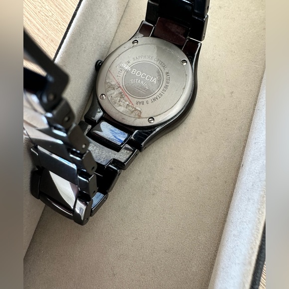 Boccia sapphire crystal ceramic titanium watch like new - Picture 2 of 4